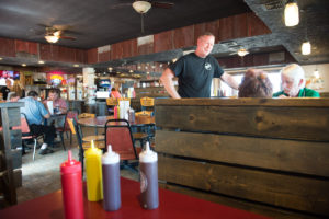 Rowdy's Smokehouse owner, Nathan Kitts, makes customer's feel right at home with his tried-and-true recipes.