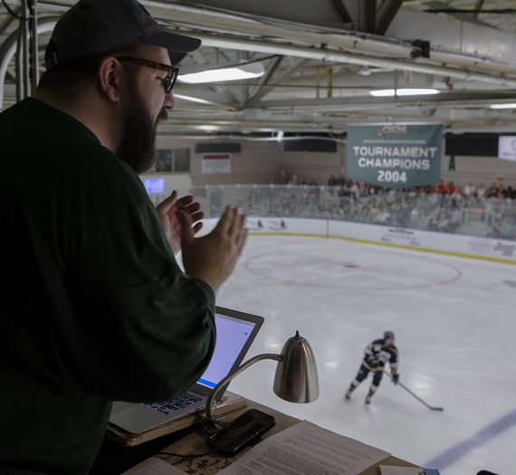 Ohio Hockey announcer’s impact in Athens is felt far beyond the ice rink