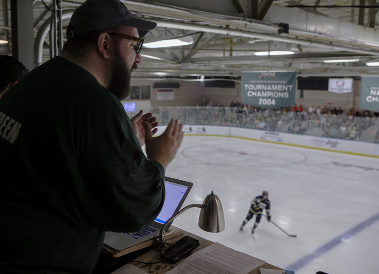 Ohio Hockey announcer’s impact in Athens is felt far beyond the ice rink