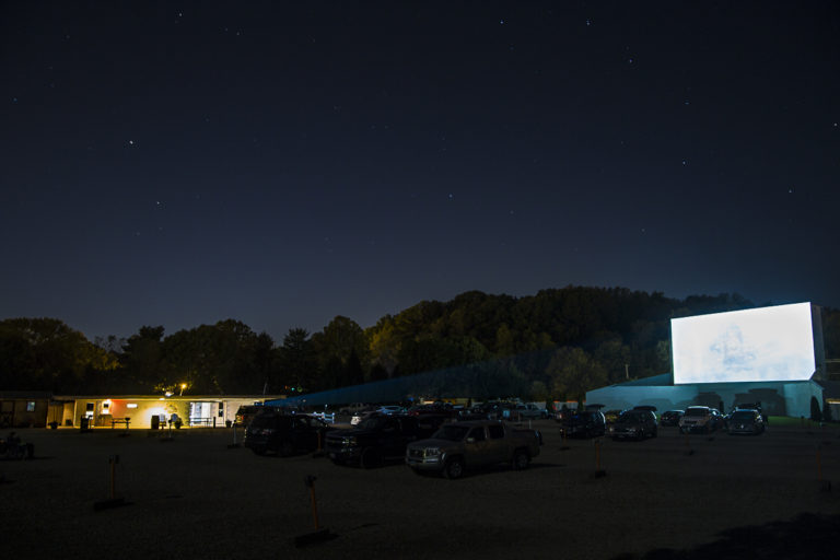 The Skyview Drive-In theatre in Lancaster operates as a hallmark of Americana culture