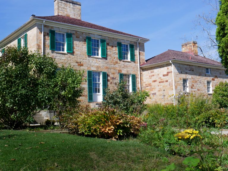 Explore the former home of Governor Thomas Worthington at the Adena Mansion and Gardens
