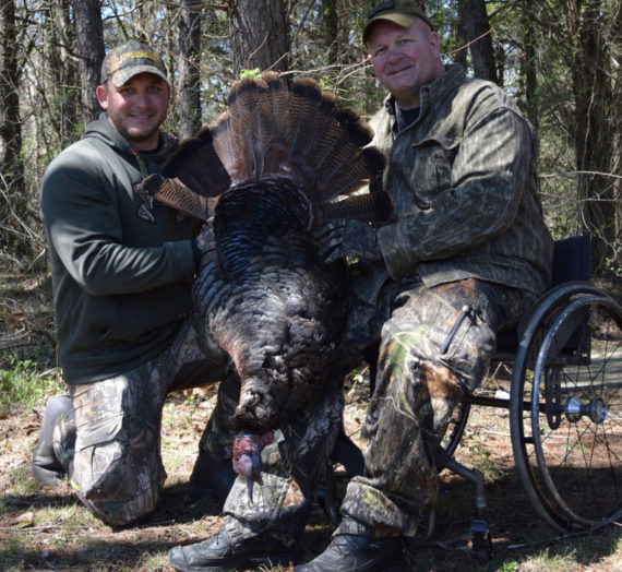 Thunder in the Hills event gives hunters with disabilities the chance to hunt turkeys