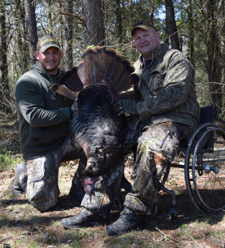 Thunder in the Hills event gives hunters with disabilities the chance to hunt turkeys
